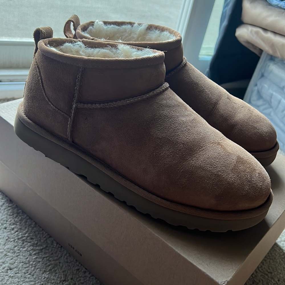 Ugg Classic Ultra Mini in Chestnut
